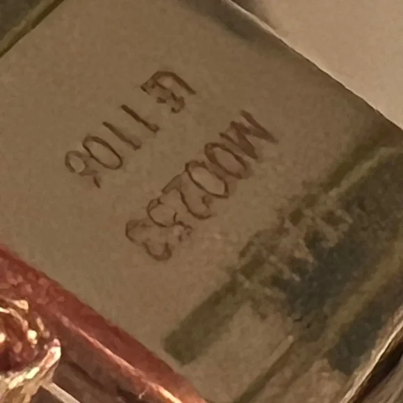 Louis Vuitton Monogram Hinged Bangle Bracelet Rose Gold Tone Size S - Picture 11 of 11